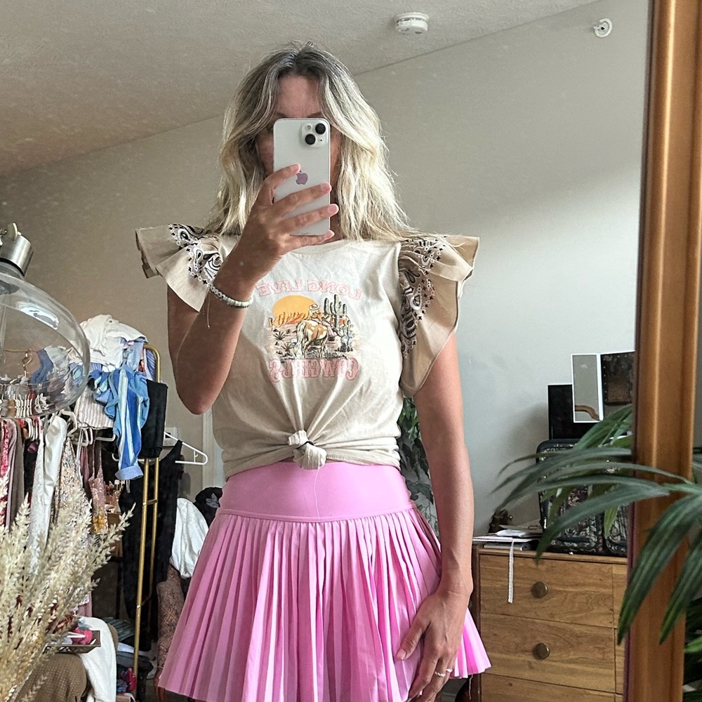 Custom Long Live Cowgirl Pick Sleeves And Size